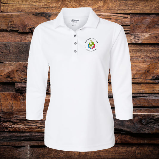 Ladies District 3/4 Sleeve Polo