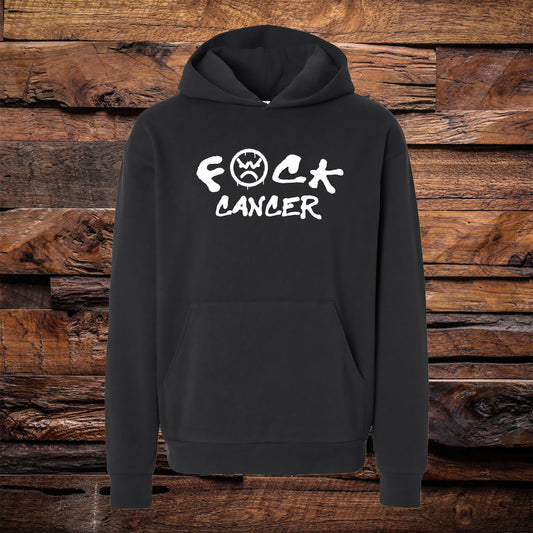 F Cancer Premium Heavyweight Hoodie