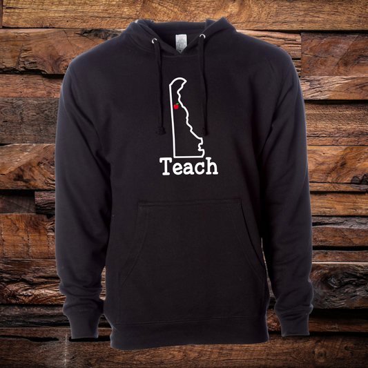 Teach Delaware Hoodie