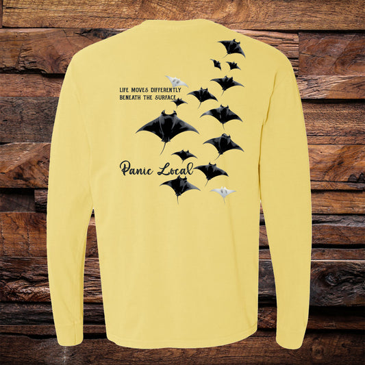 Manta Ray  Long Sleeve Tee