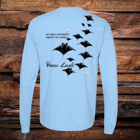 Manta Ray  Long Sleeve Tee