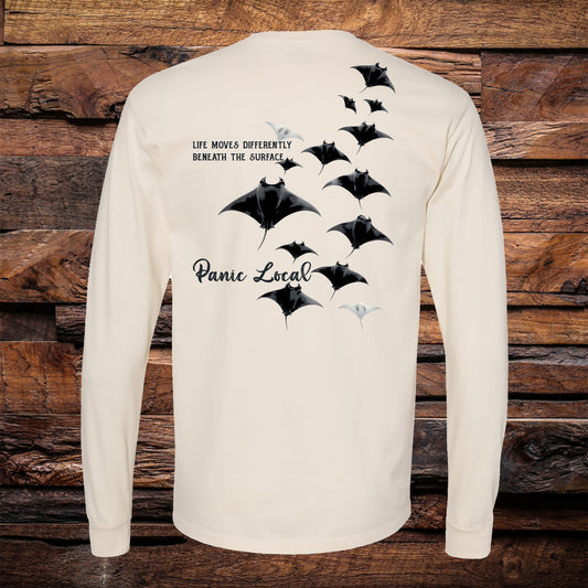 Manta Ray  Long Sleeve Tee
