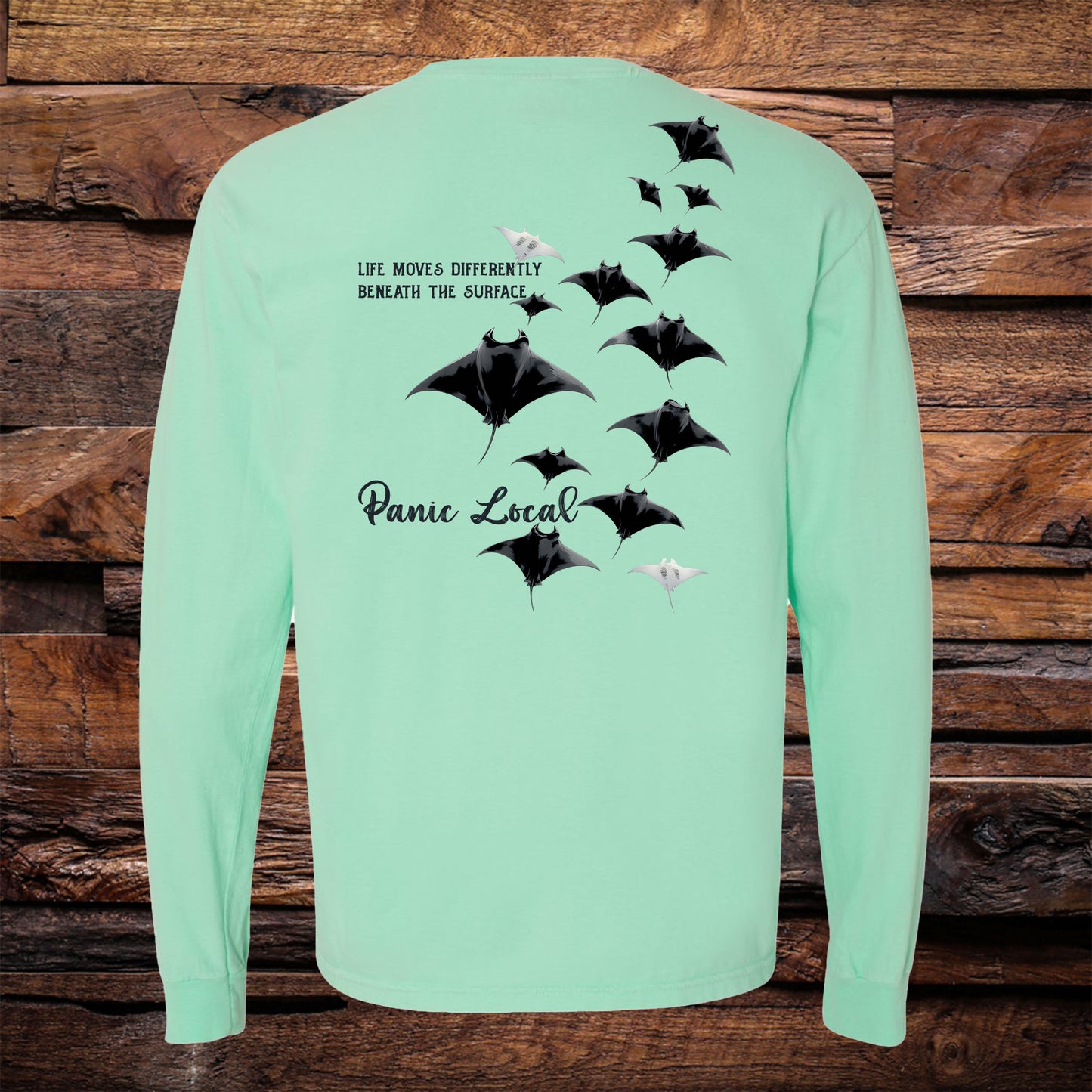 Manta Ray  Long Sleeve Tee