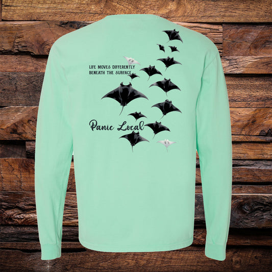 Manta Ray  Long Sleeve Tee