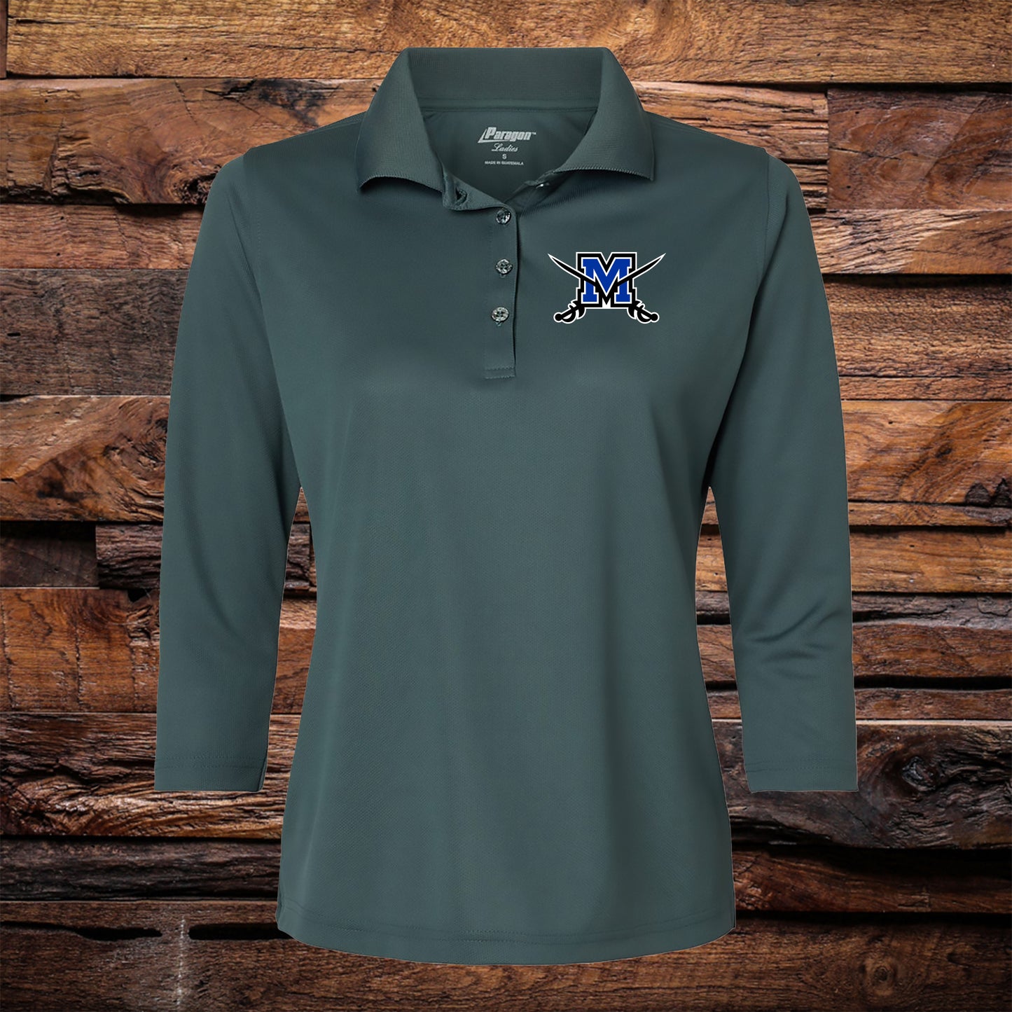 Ladies Cavaliers 3/4 Sleeve Polo