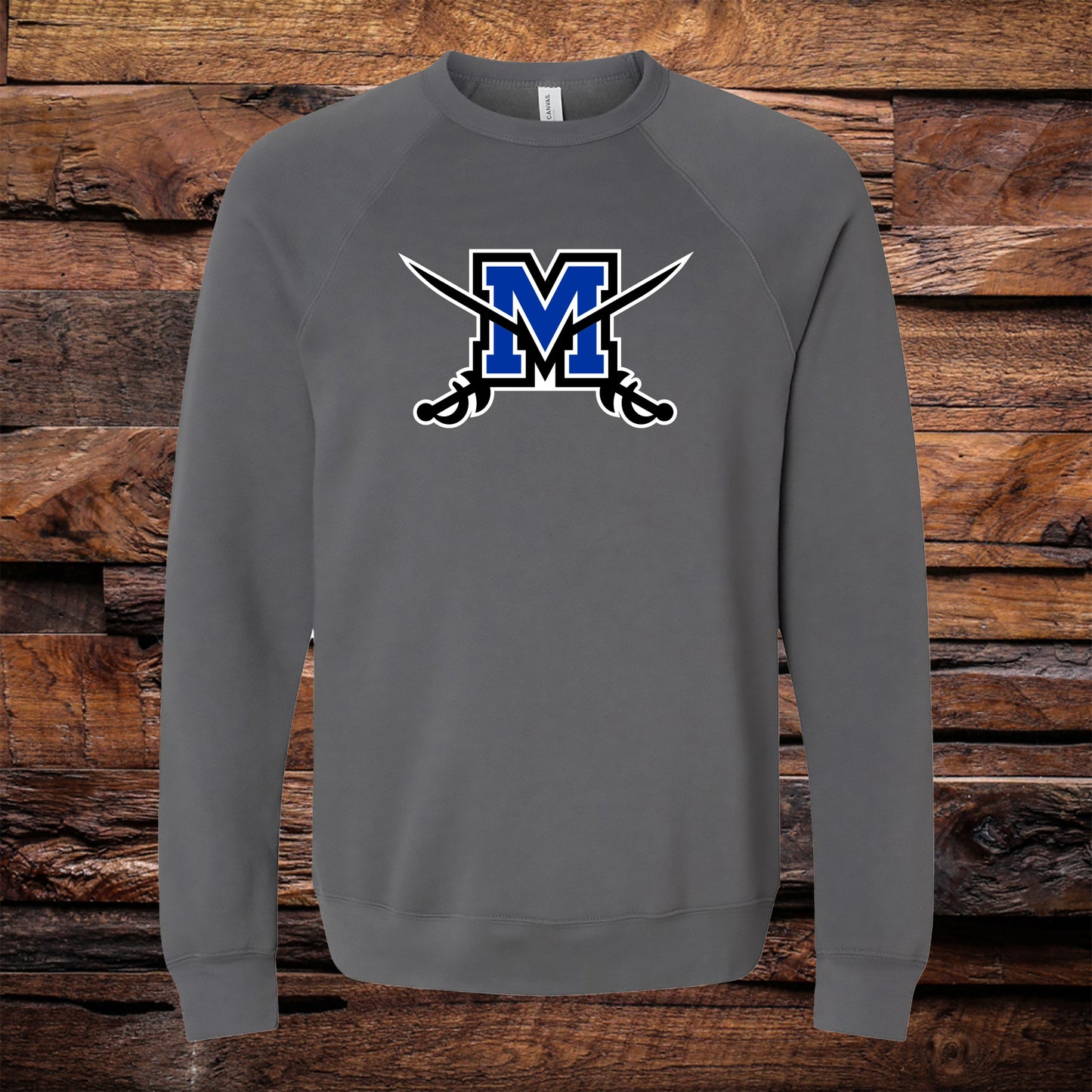 Cavaliers Sponge Fleece Raglan Crew