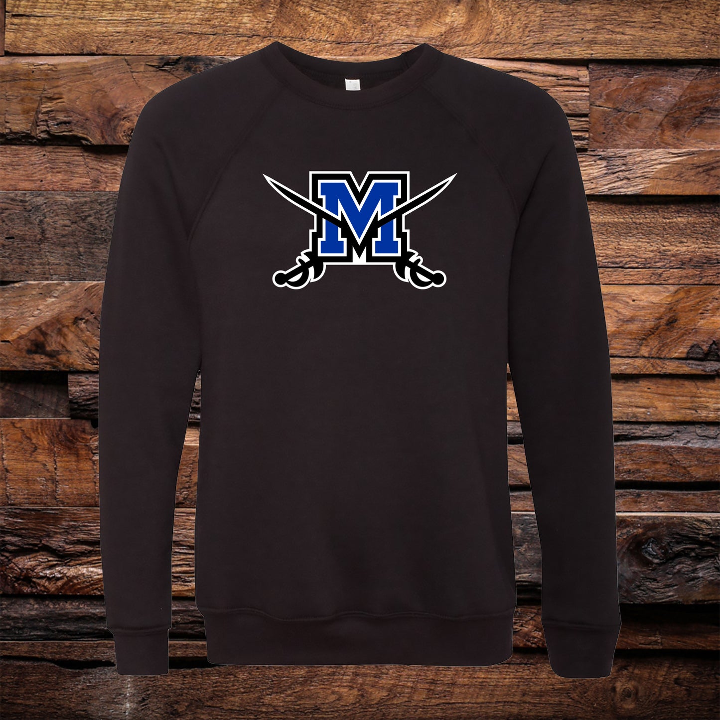 Cavaliers Sponge Fleece Raglan Crew