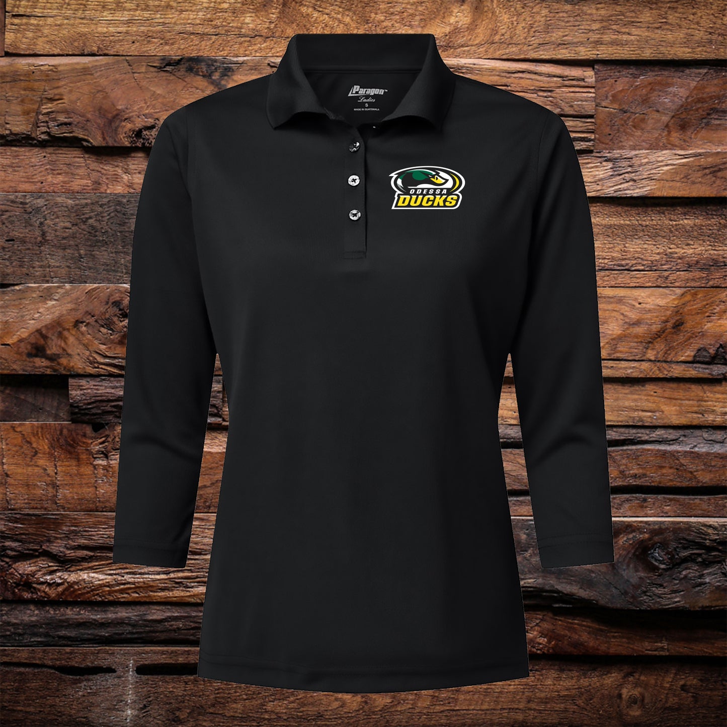 Ladies Ducks 3/4 Sleeve Polo