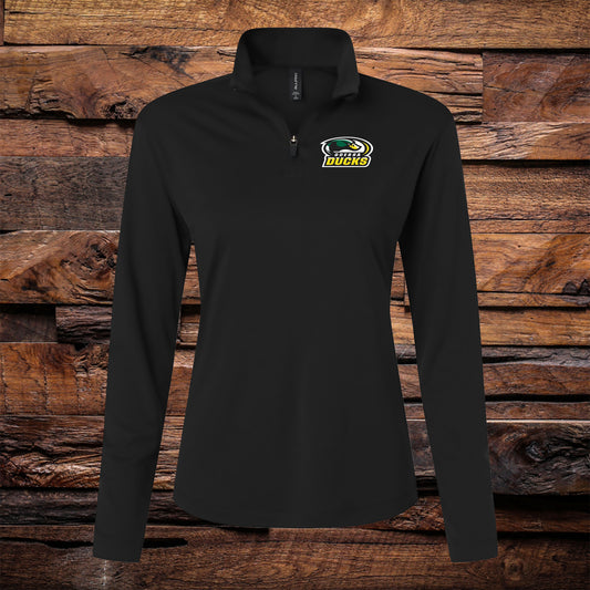 Ladies Ducks Performance 1/4 Zip