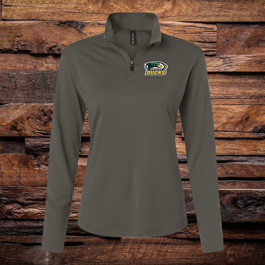 Ladies Ducks Performance 1/4 Zip