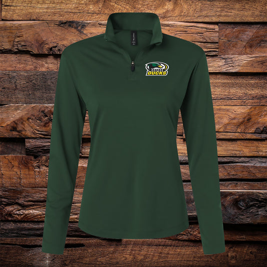 Ladies Ducks Performance 1/4 Zip