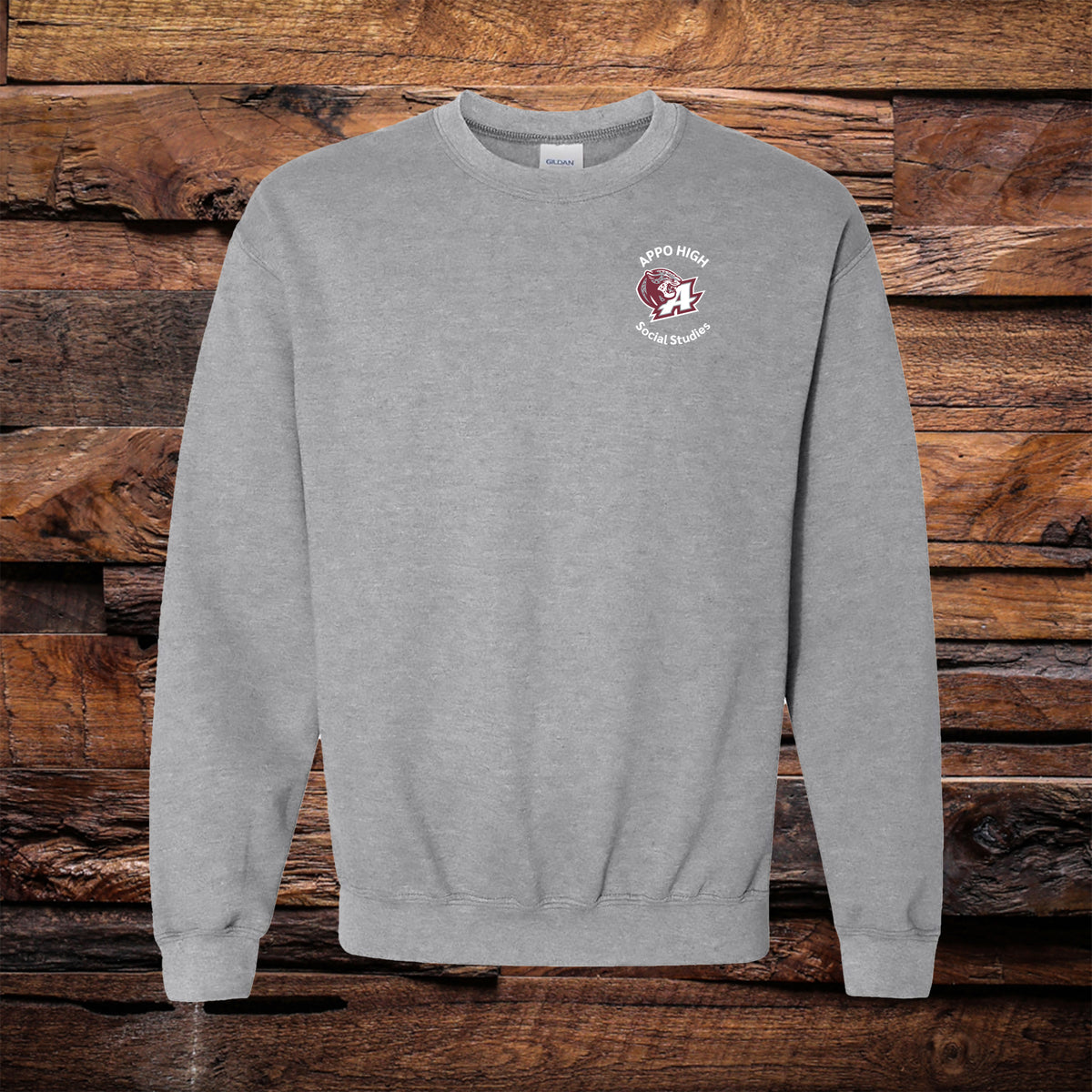 Appo Ready to Learn Social Studies Crewneck Sweatshirt