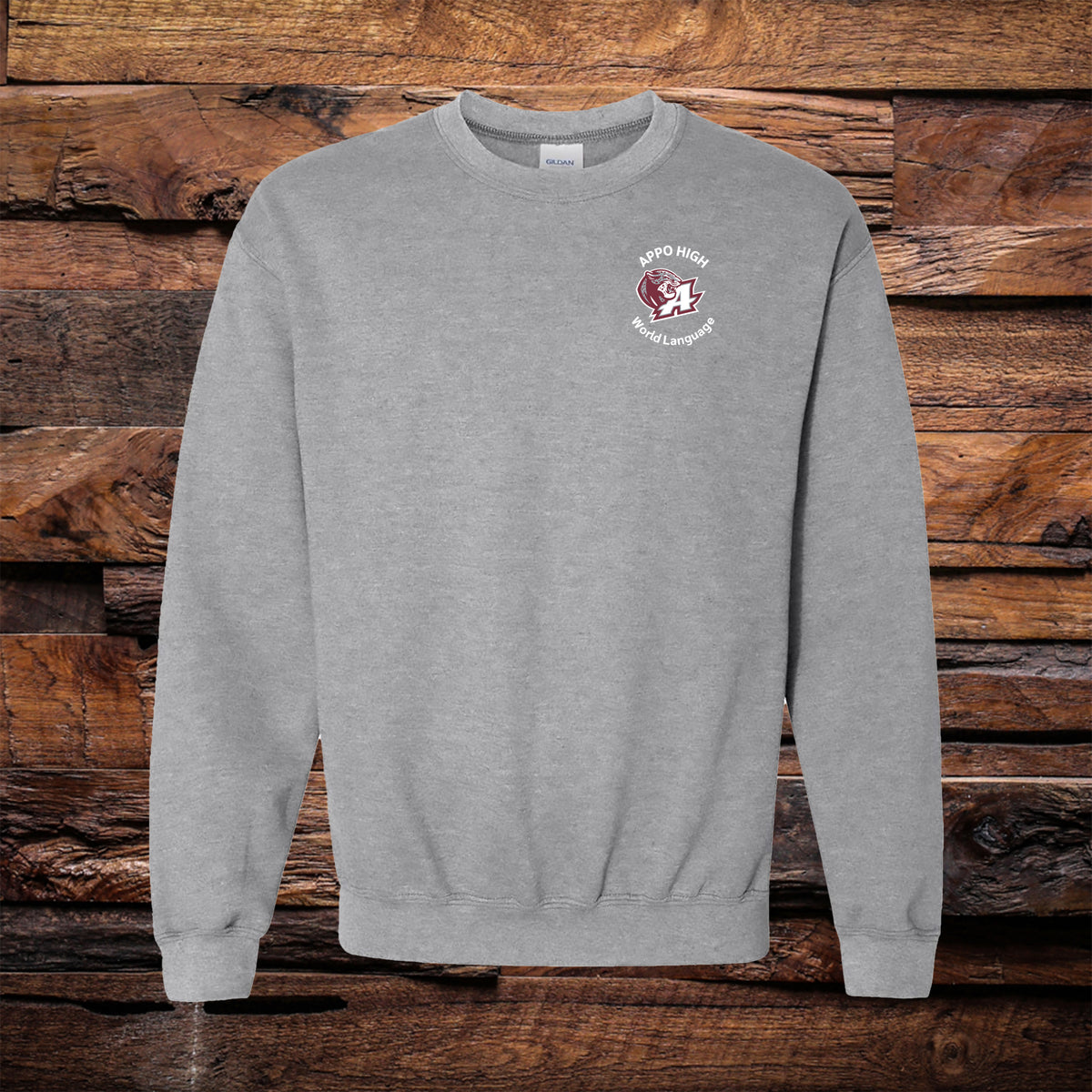 Appo Ready to Learn World Language Crewneck Sweatshirt
