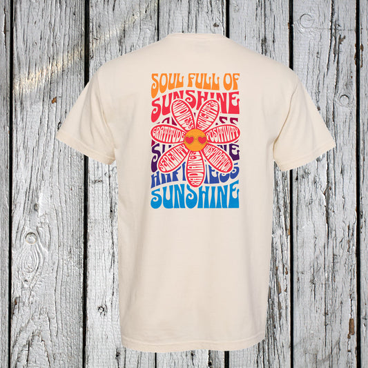 NEW Soul Full Of Sunshine Dyed Tee